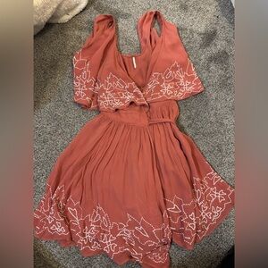 Free People Sylvia Wrap Dress